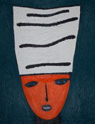 Singer with White Hat